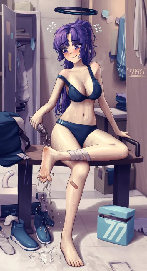 Post Workout Yuuka [Blue Archive]