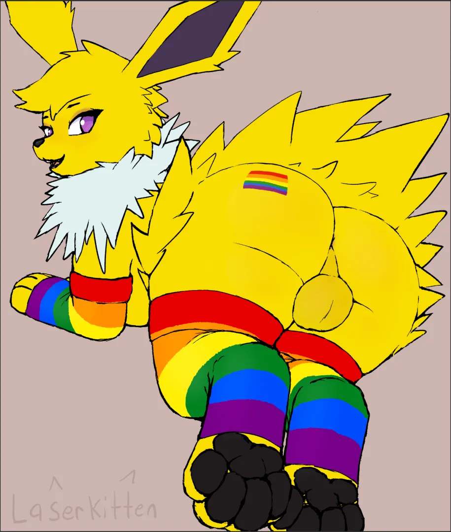 Pride Jolteon (laserkitten) [M]