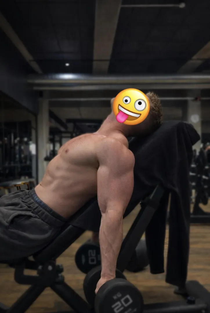 Saturday = bicep pump day 