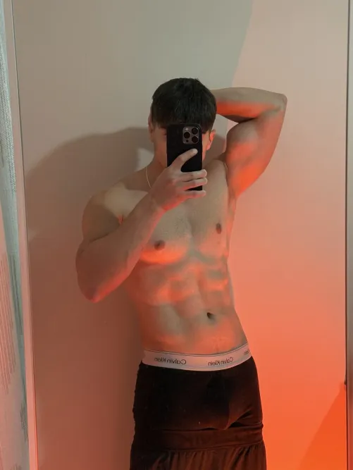 They look better shirt off