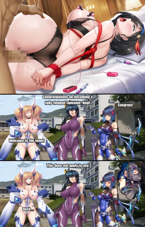 Welcome to Taimanin RPGX, Nagi and Keito!