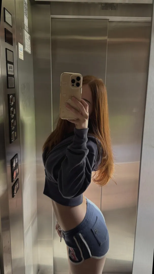 Acting innocent but smiling wicked,