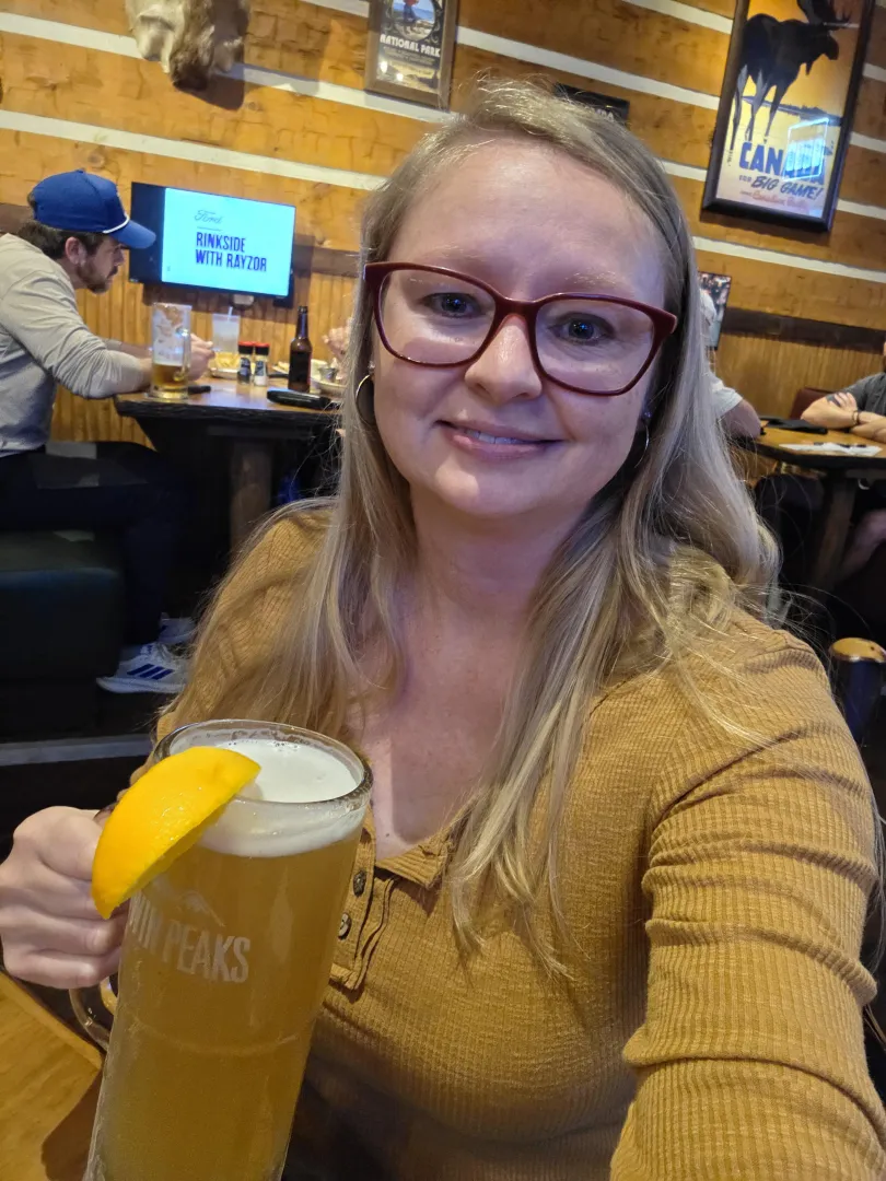 At my favorite place smashing wings