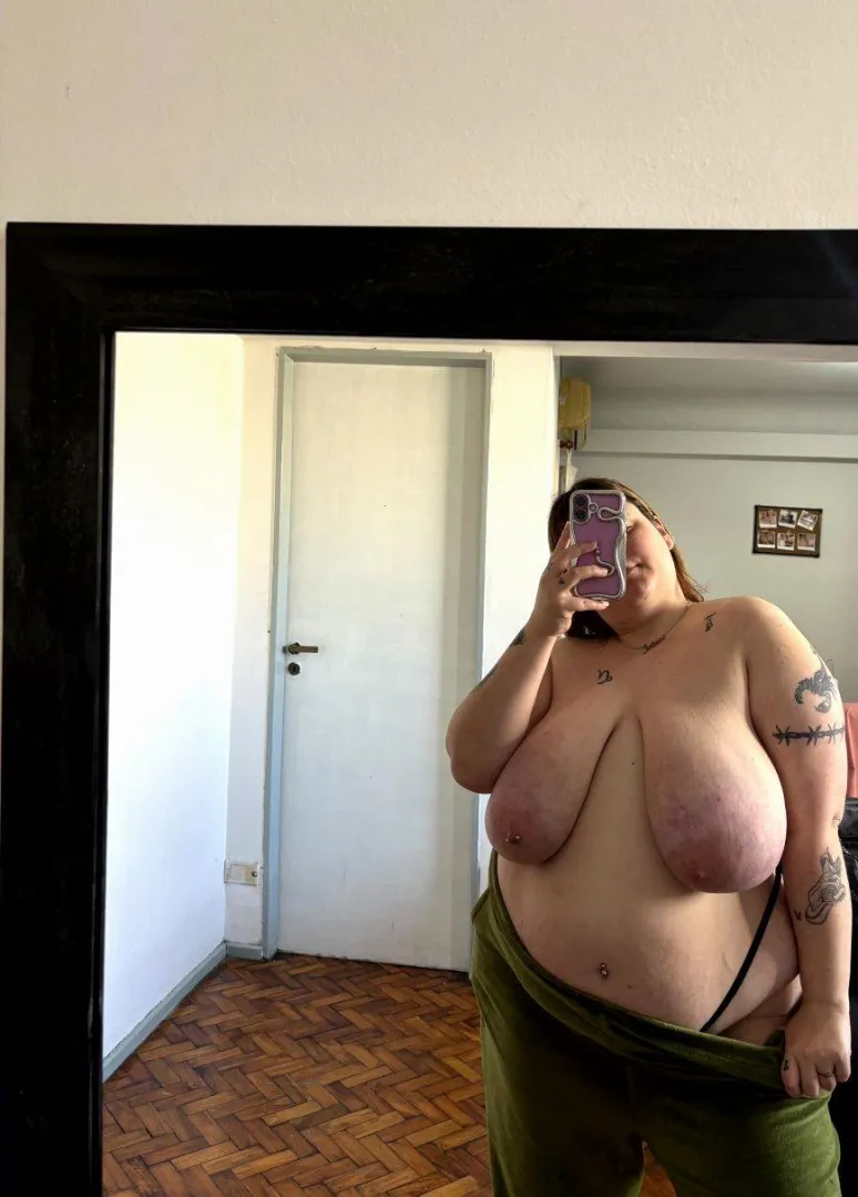 Does a thick, soft boobs with rolls on rolls look off at my age? Y or N?