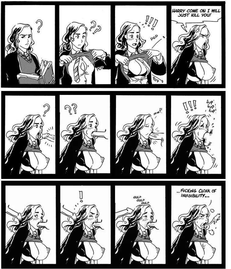 Fun use of the invisibility cloak.