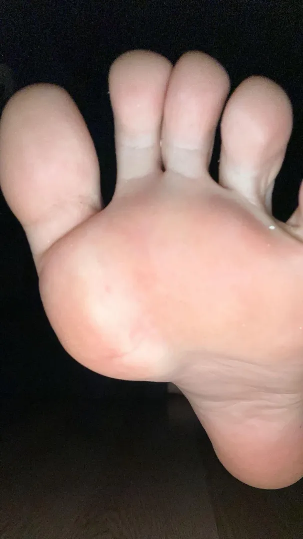 Go ahead stick your nose right in between my hot sexy toes