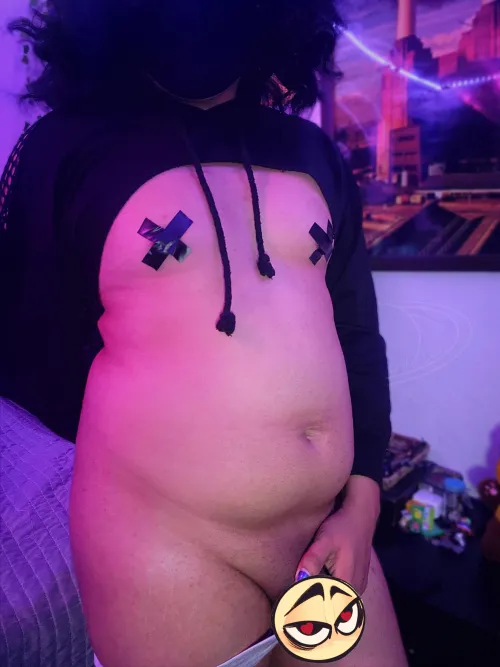 Got called a bbw for the first time >//w//<