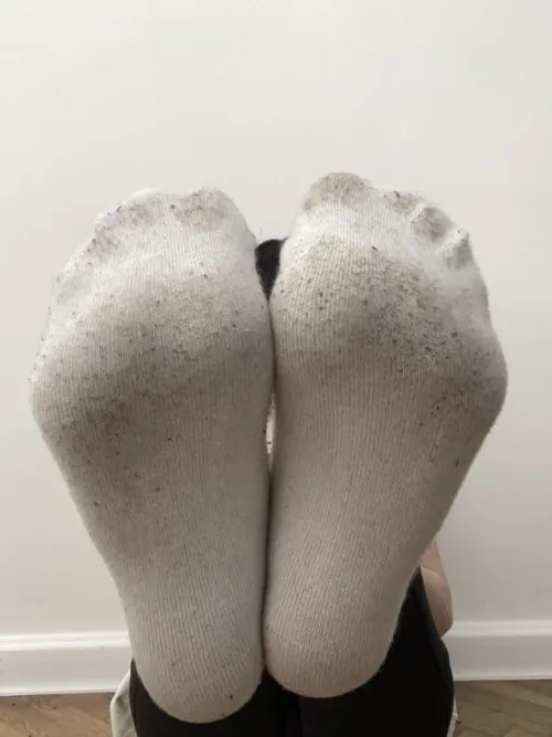 is there anything better than dirty socks close up?