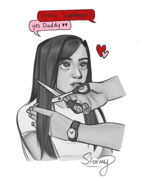 lovestruck ✂️ (art by me)