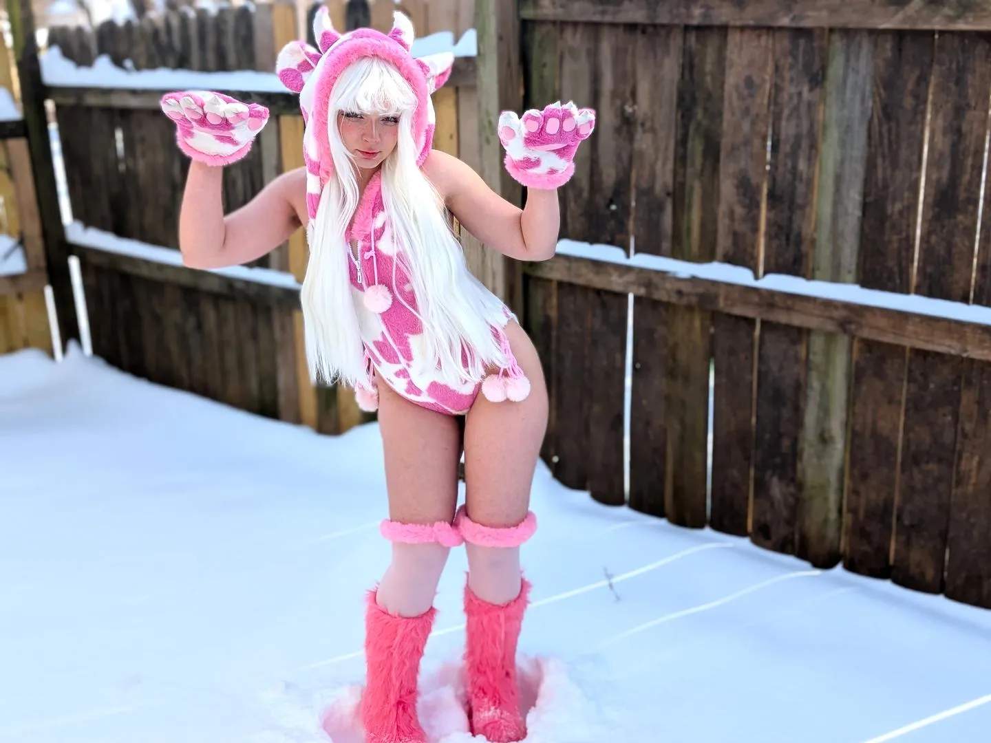 Mooooo it's cold outside wanna help me warm up