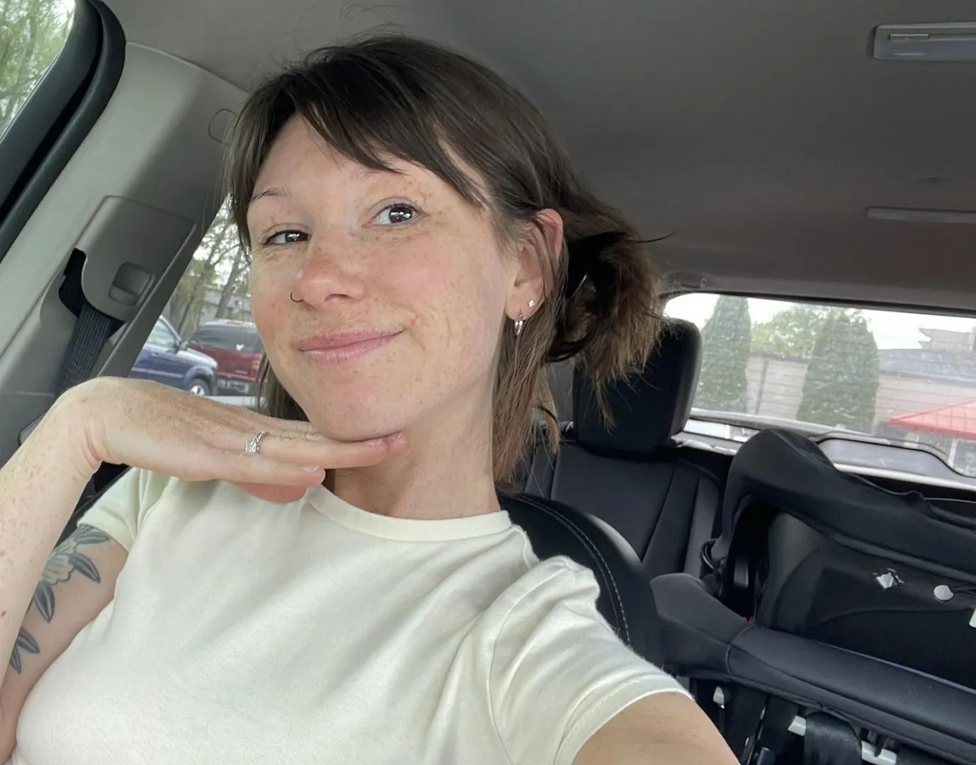 My freckles make me feel beautiful