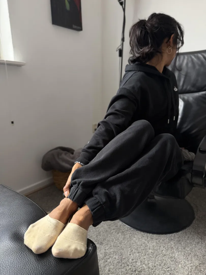 Ped socks should be more popular, the look cute