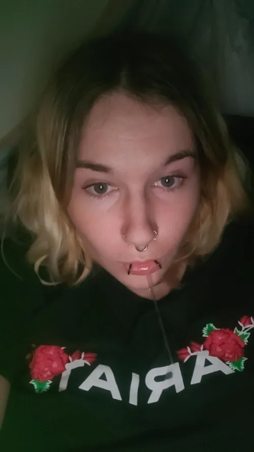 Spitting all over my shirt since your cock isn't here