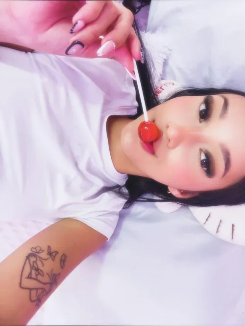 Sweet as a strawberry, but with a wild side. Want a taste of my secret garden?