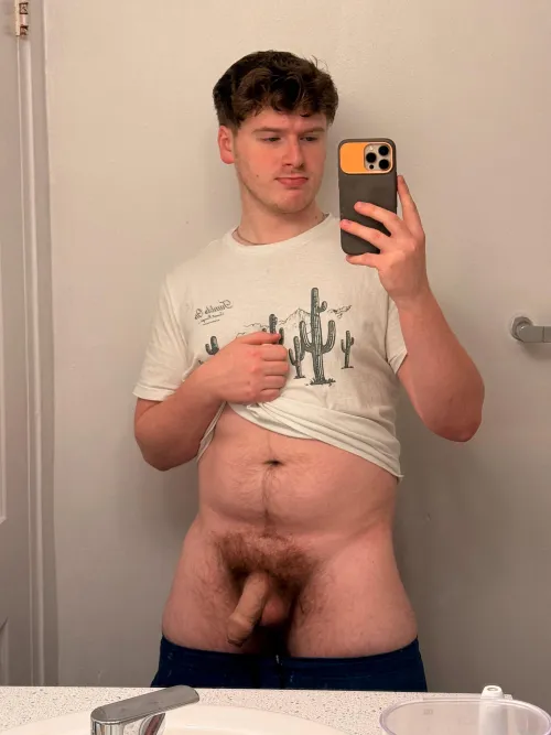 This trail leads to a big bush 