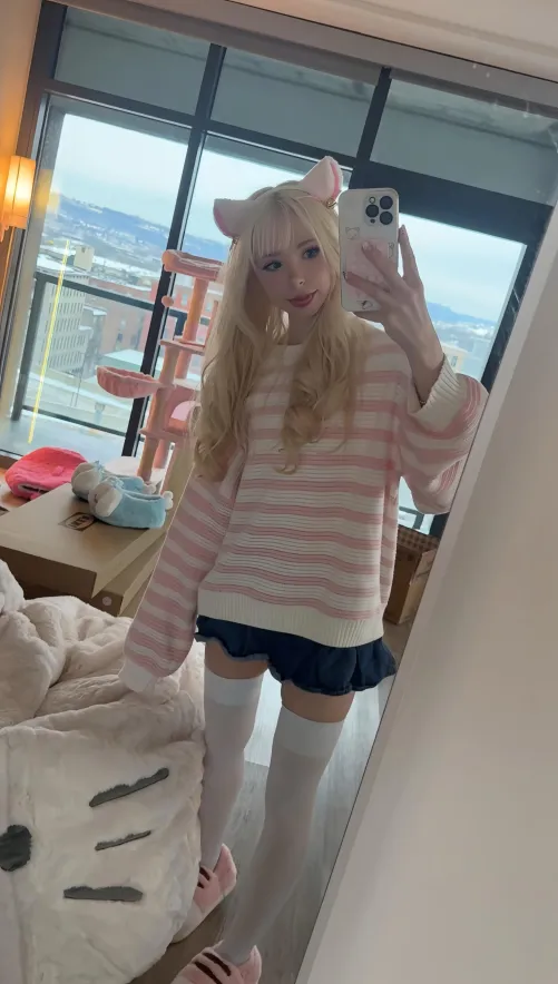 Cat girl by pockycats