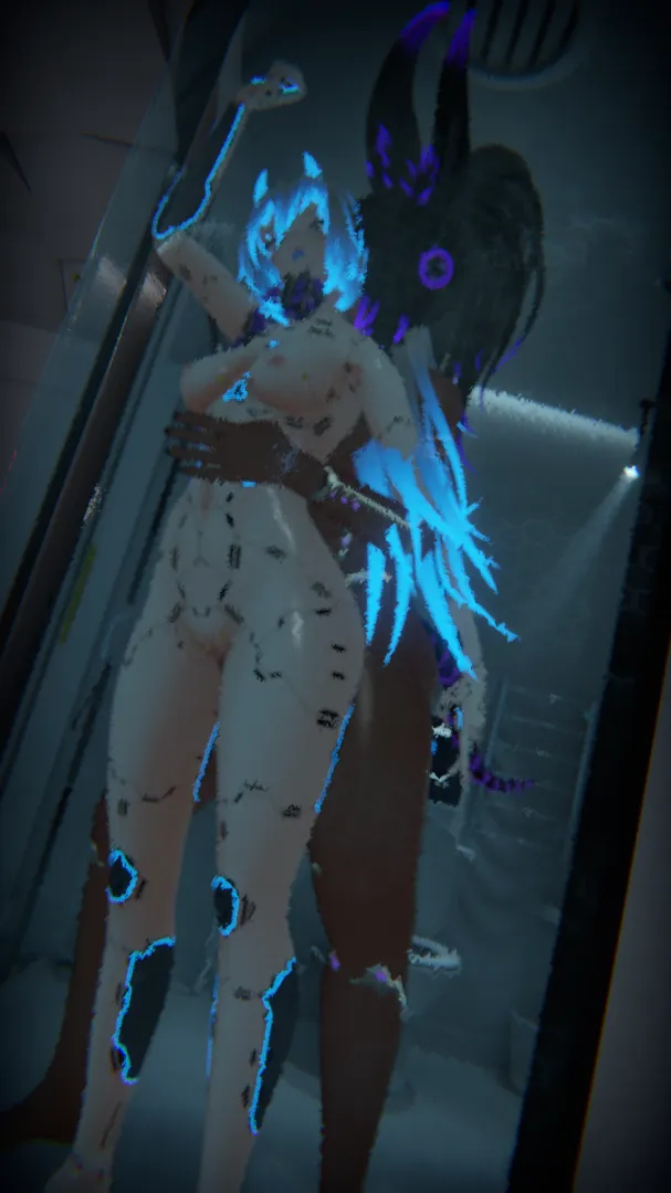 Got caught in the shower