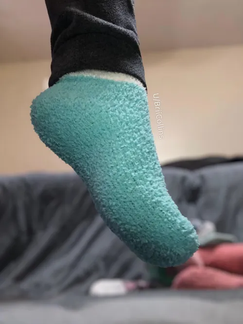 I’m sure you’ll love my fuzzy socks 