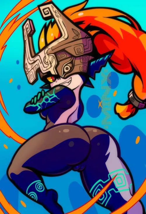 Midna NSFW By me (Minx-Art)