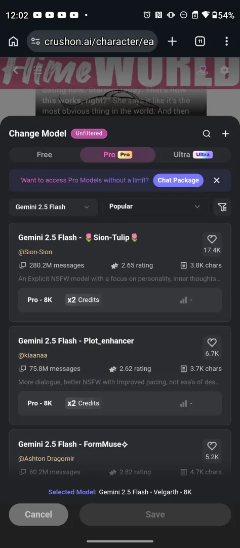 And Gemini is just gone