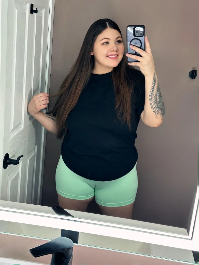 Big smile from a big girl… won’t hurt right? 