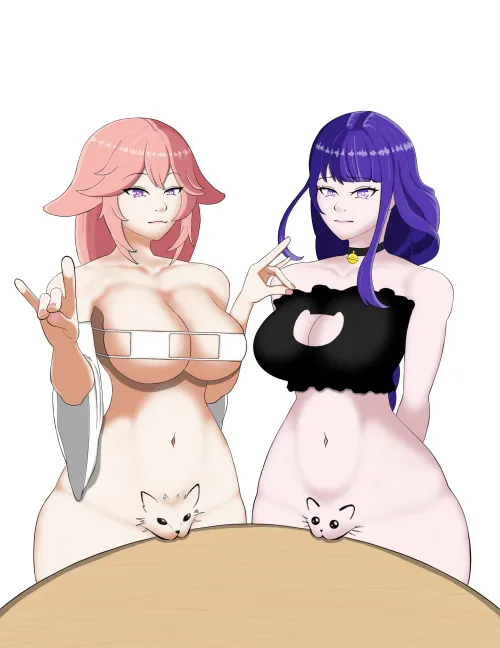 EiMiko cat trend (art by me)