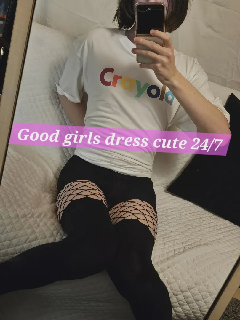 Get dressed already!