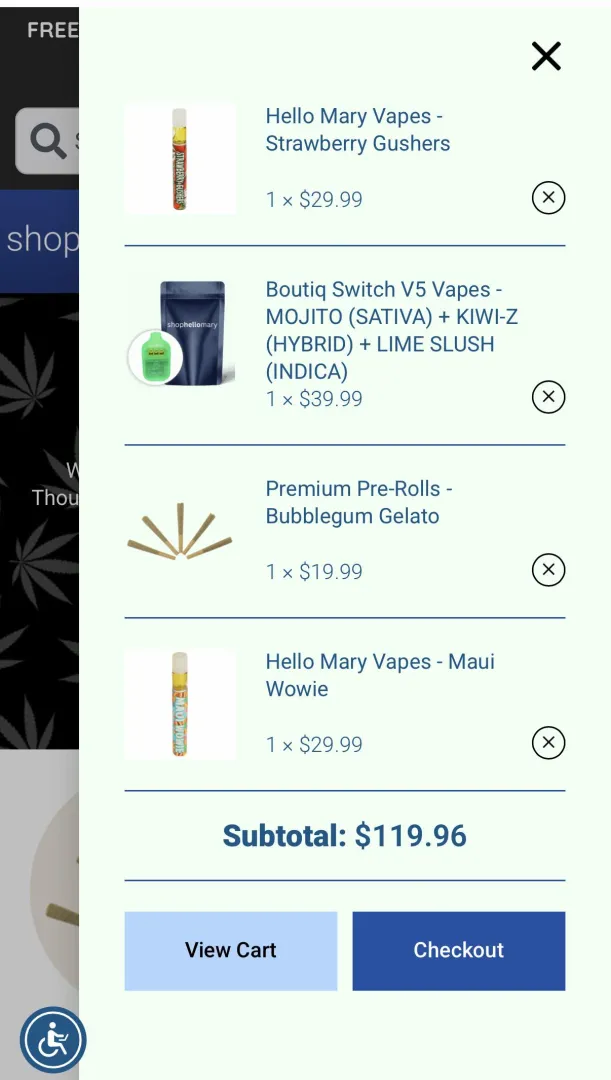 If you cant get good shit for any reason order thca, trust