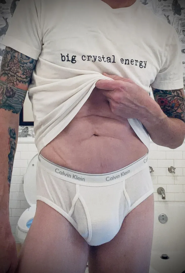 Just a candid post shower pic.