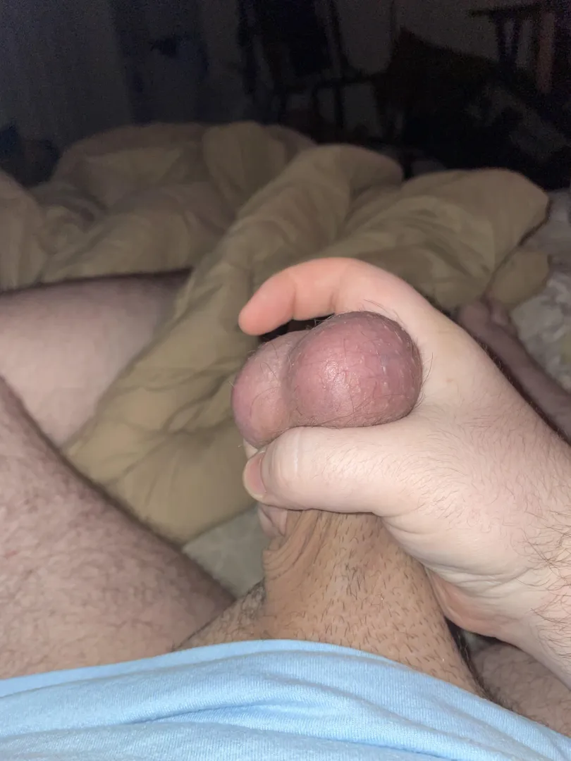 My ballsack is so stretchy DMs always open