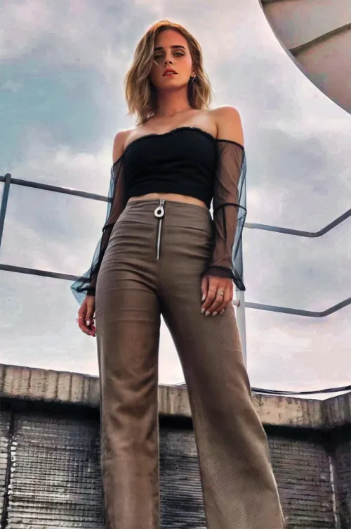 POV: You look up as you worship her high heels