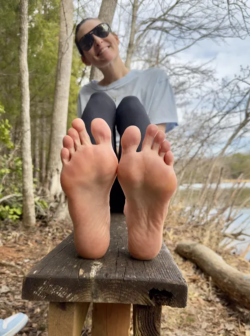 Relaxing At The Park