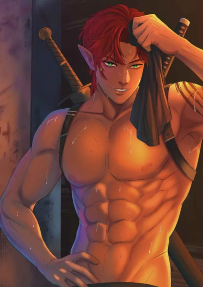 Rigel after training