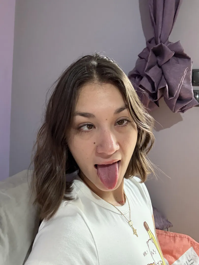 tongues out ready to take your whole load