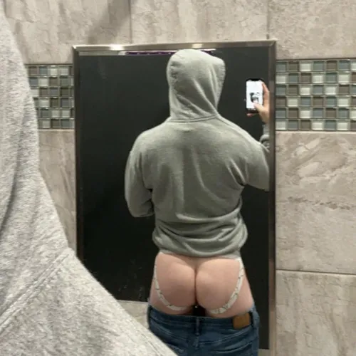 (24) How does my ass look in this jockstrap?