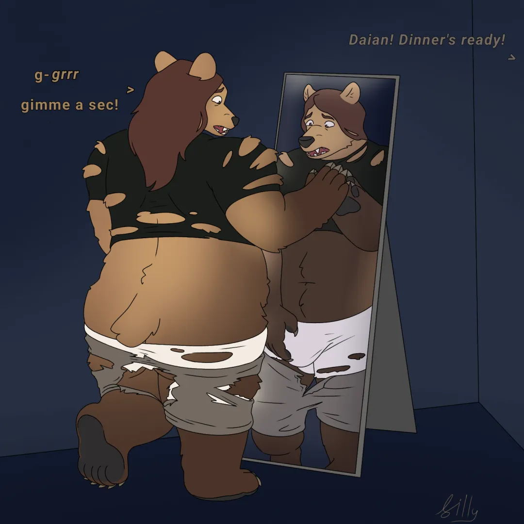 bear in the mirror tf