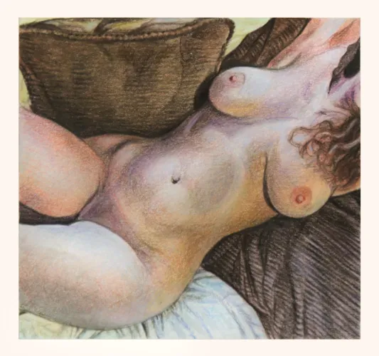 Curves on corduroy, by me