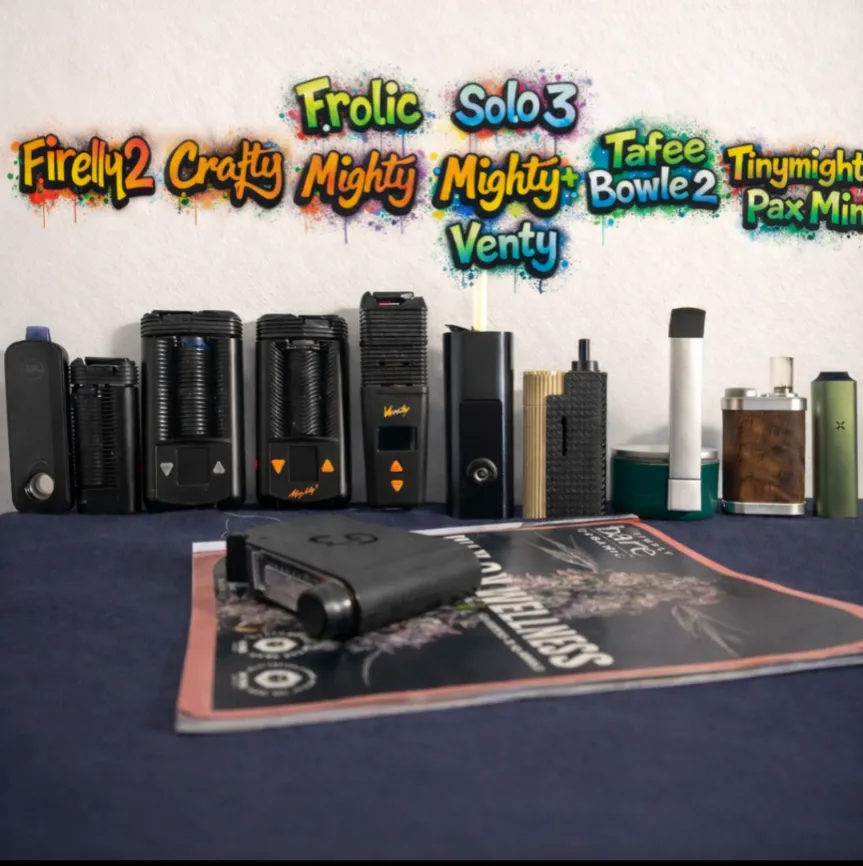 Family photo – my portable (battery) vaporizers 