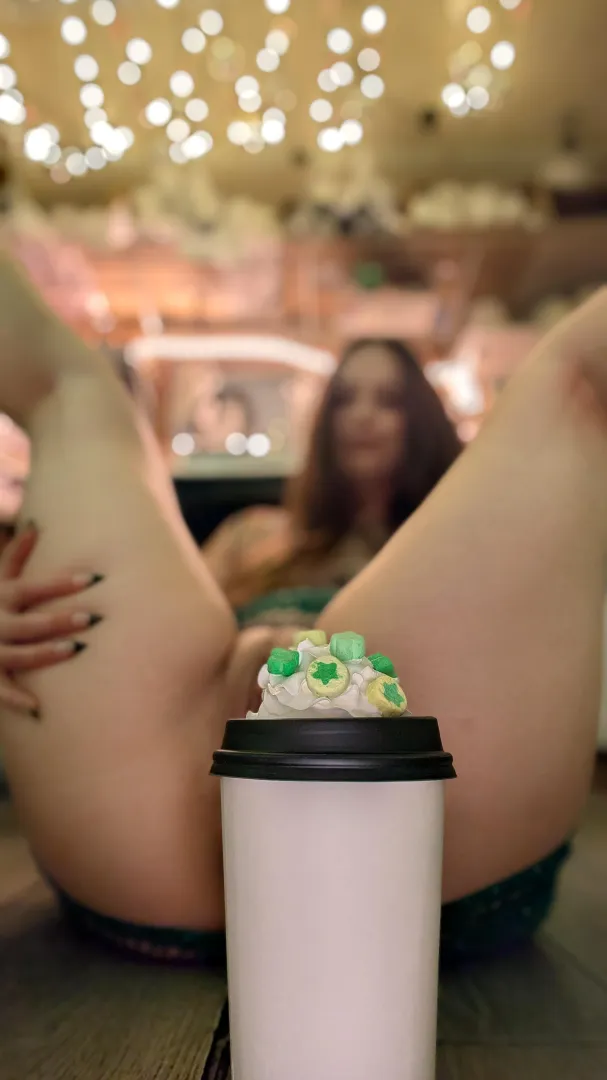 Feeling lucky tonight? ☘️ I’ve got a Lucky Charm White Chocolate Mocha waiting right where you want it...  4-10pm at 5705 Evergreen Wy, Everett, WA 98203