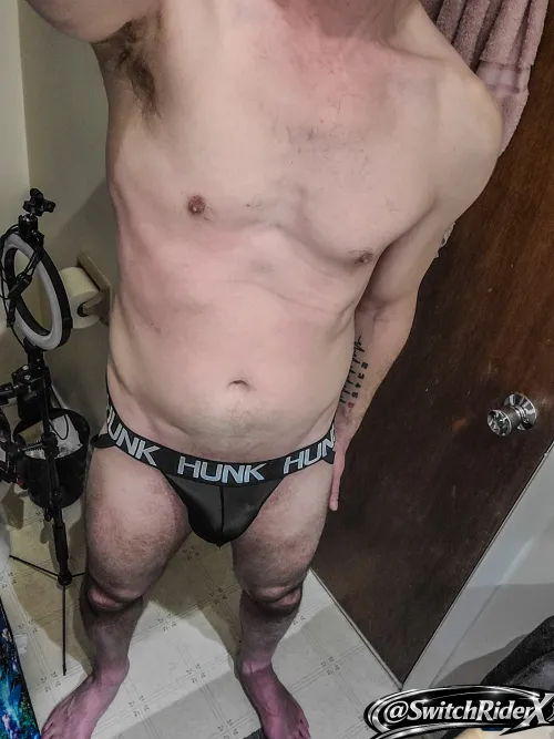 Fresh outta the bath  ready to get dirty 