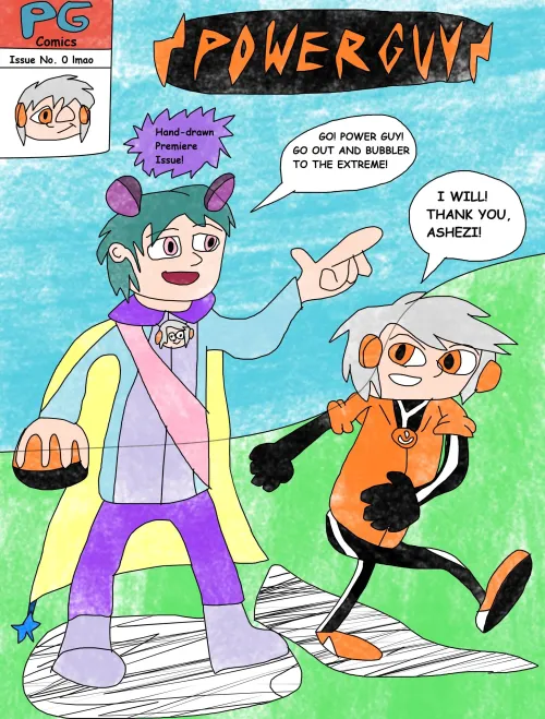 I drew a Sonichu-styled fan art for one of my favorite vtubers because I'm completely batshit insane