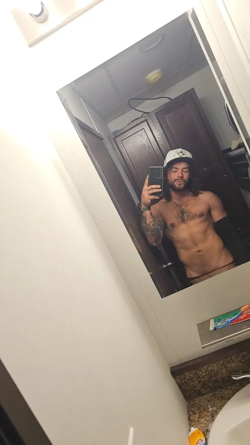 I felt cute after the gym today