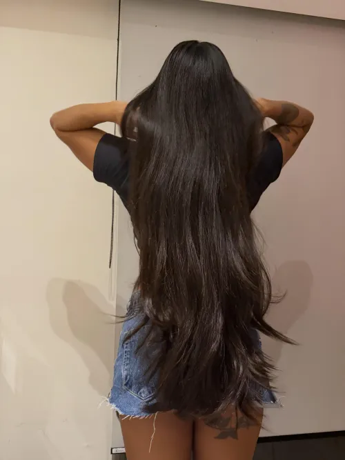 i love my long hair!