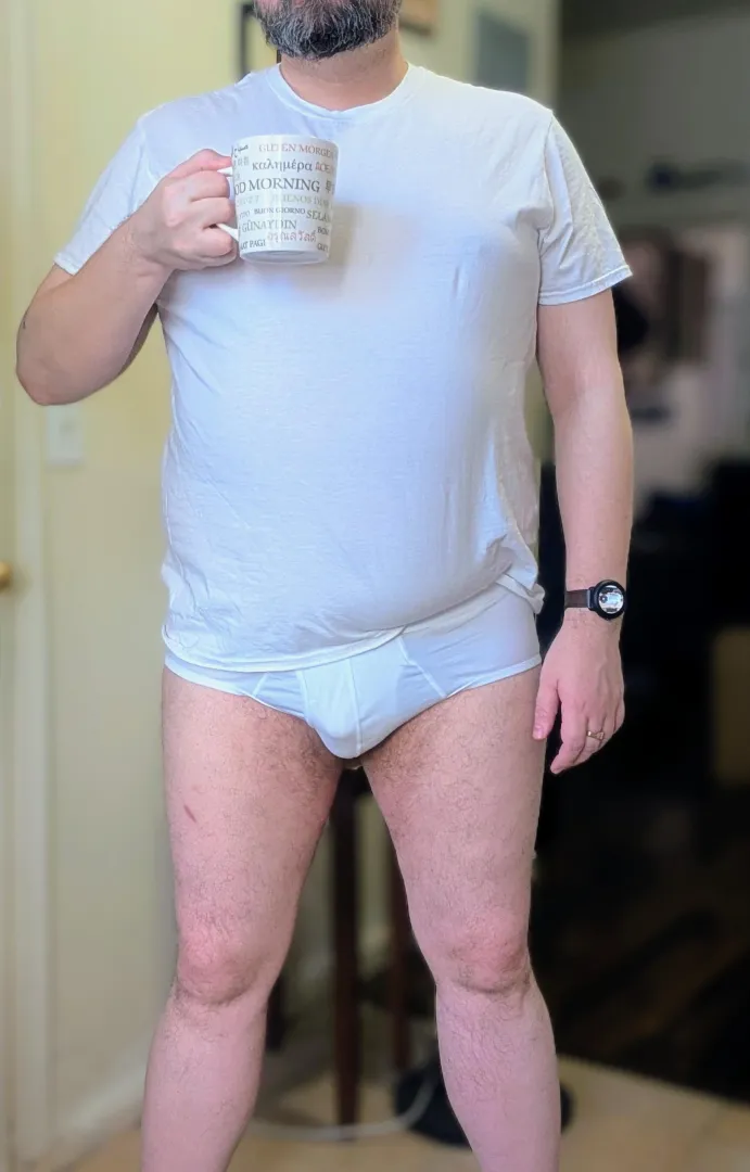 Morning coffee (age 45)