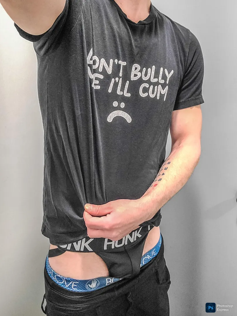 The shirt says it all 