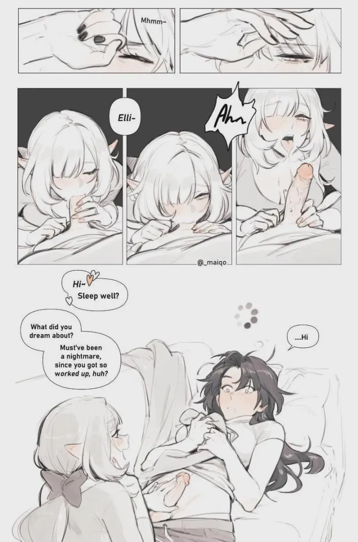 The treatment my girlcock definitely deserves tomorrow morning~ 