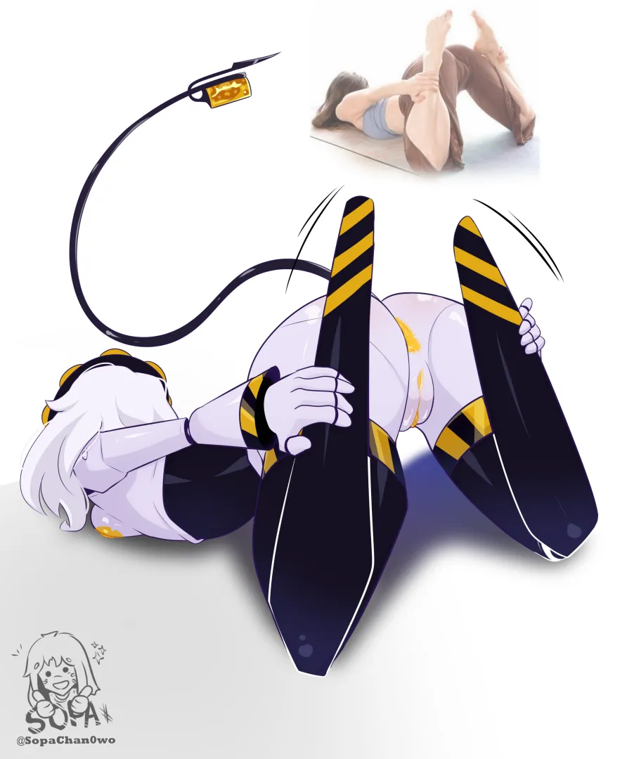 V stretching (@SopaChsn0wo)