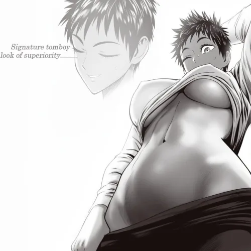 While on a business trip, you discovered your boyfriend had gone through second puberty, you were devastated, after all you're straight, there's no way you would date a woman, you were preparing yourself to break up when he came back. But as soon as yo