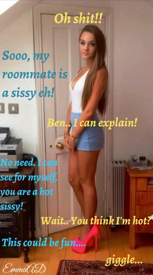 Yes every sissy’s dream situation x