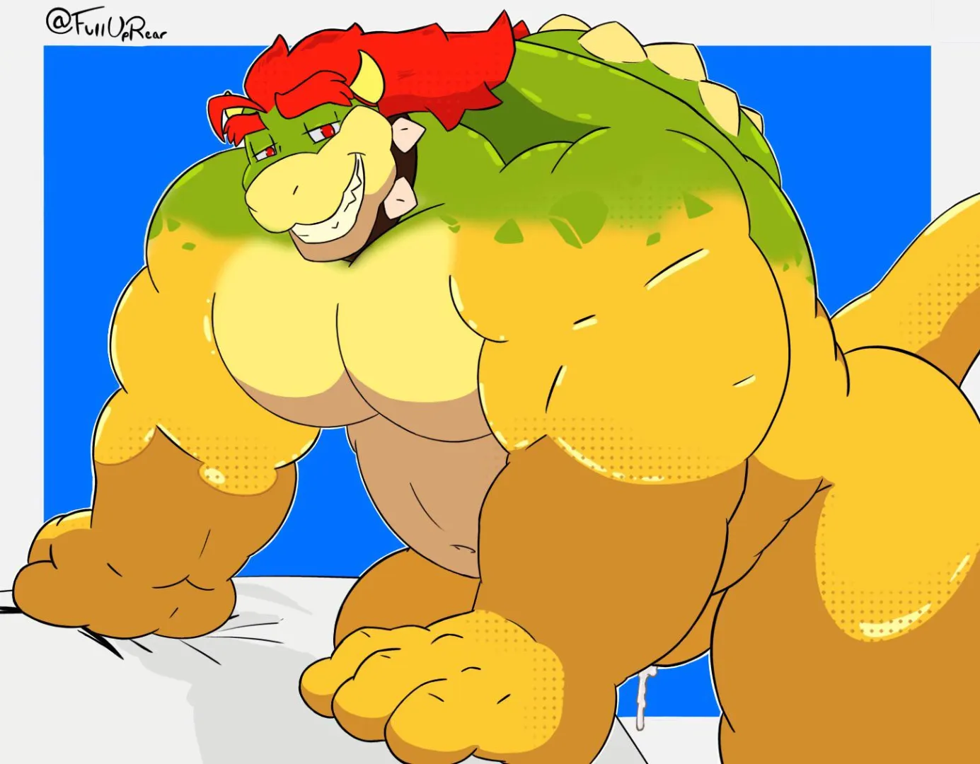 Bedtime with Bowser (Artist: Me | @FullUpRear)